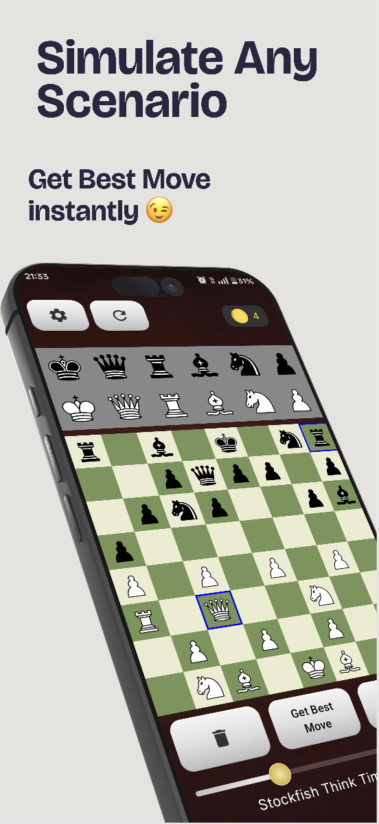 Chess Next Move Predictor board